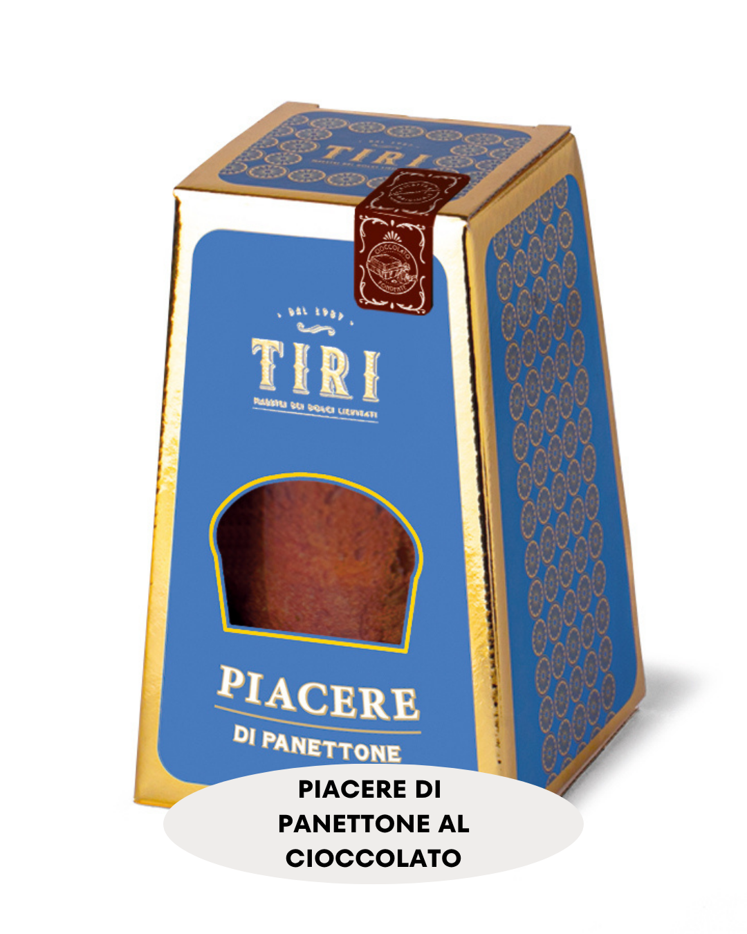 Piacere di Panettone al Cioccolato – Tiri, vasocottura artigianale 400 g