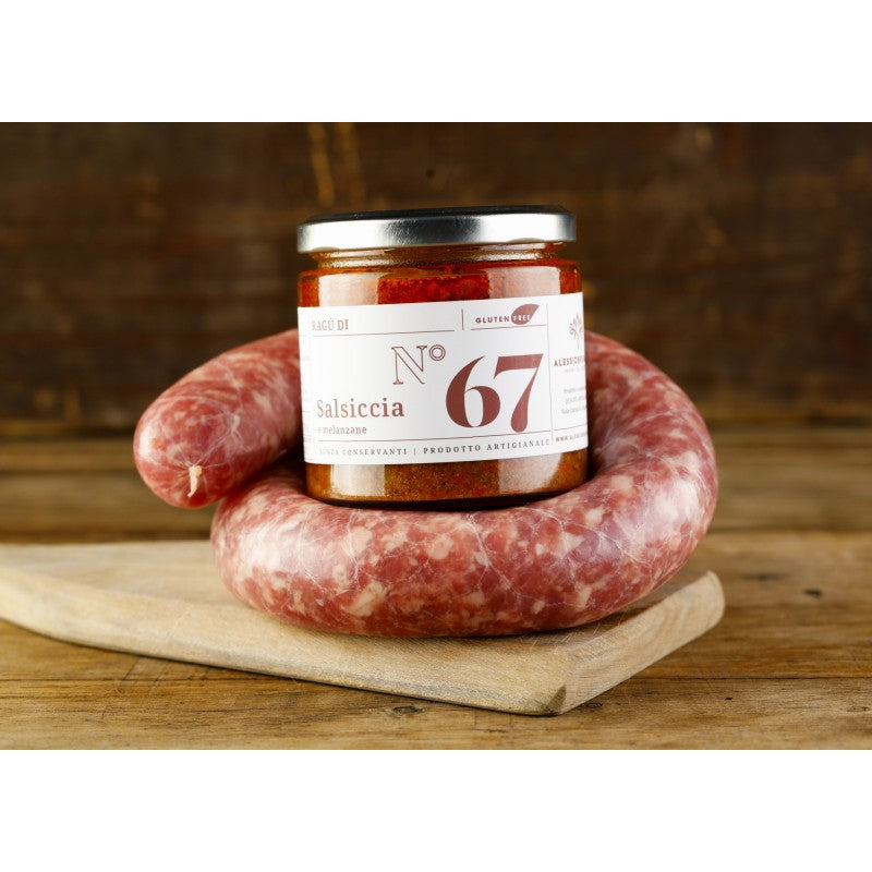 Ragù di Salsiccia e Melanzane