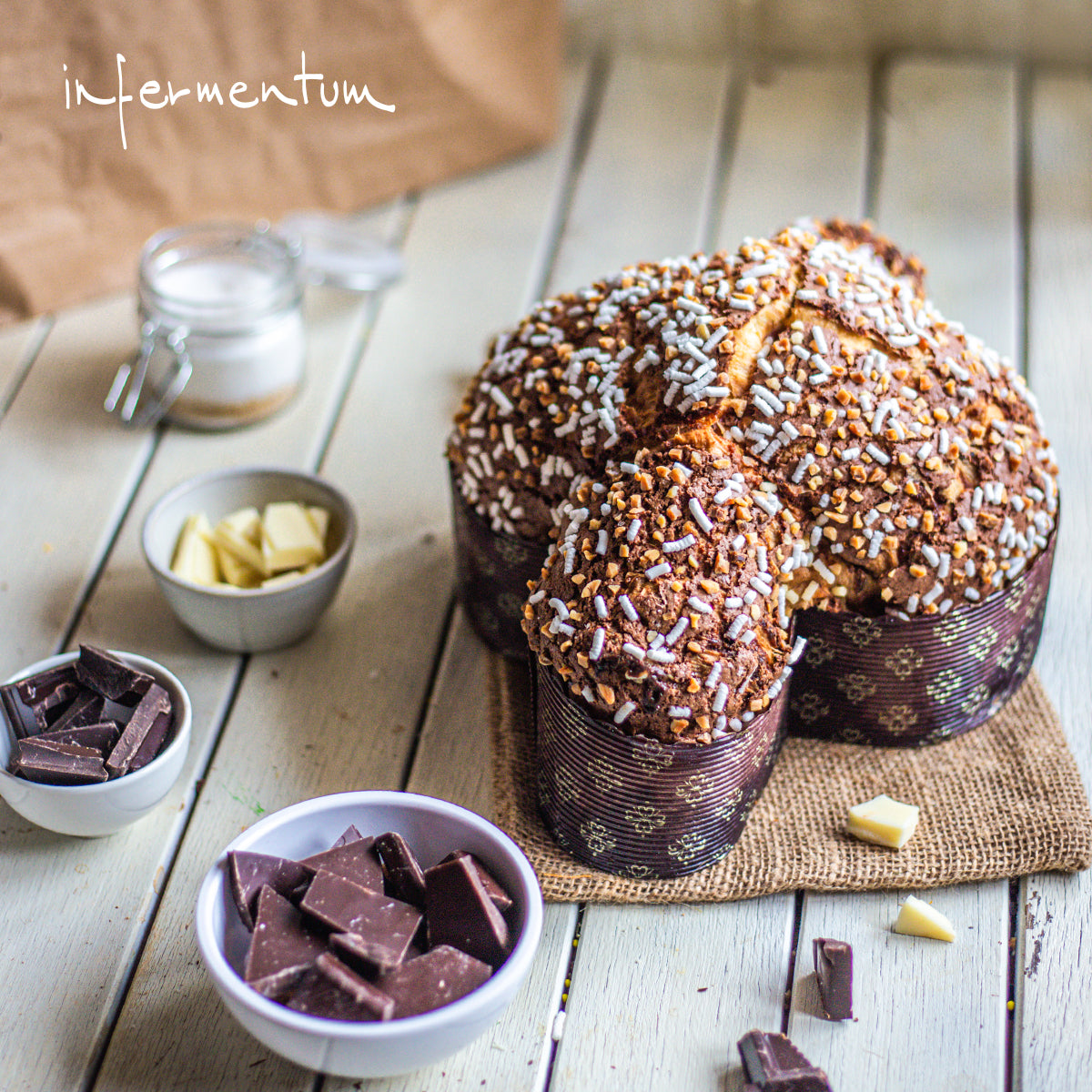 La Colomba ai Tre Cioccolati Infermentum