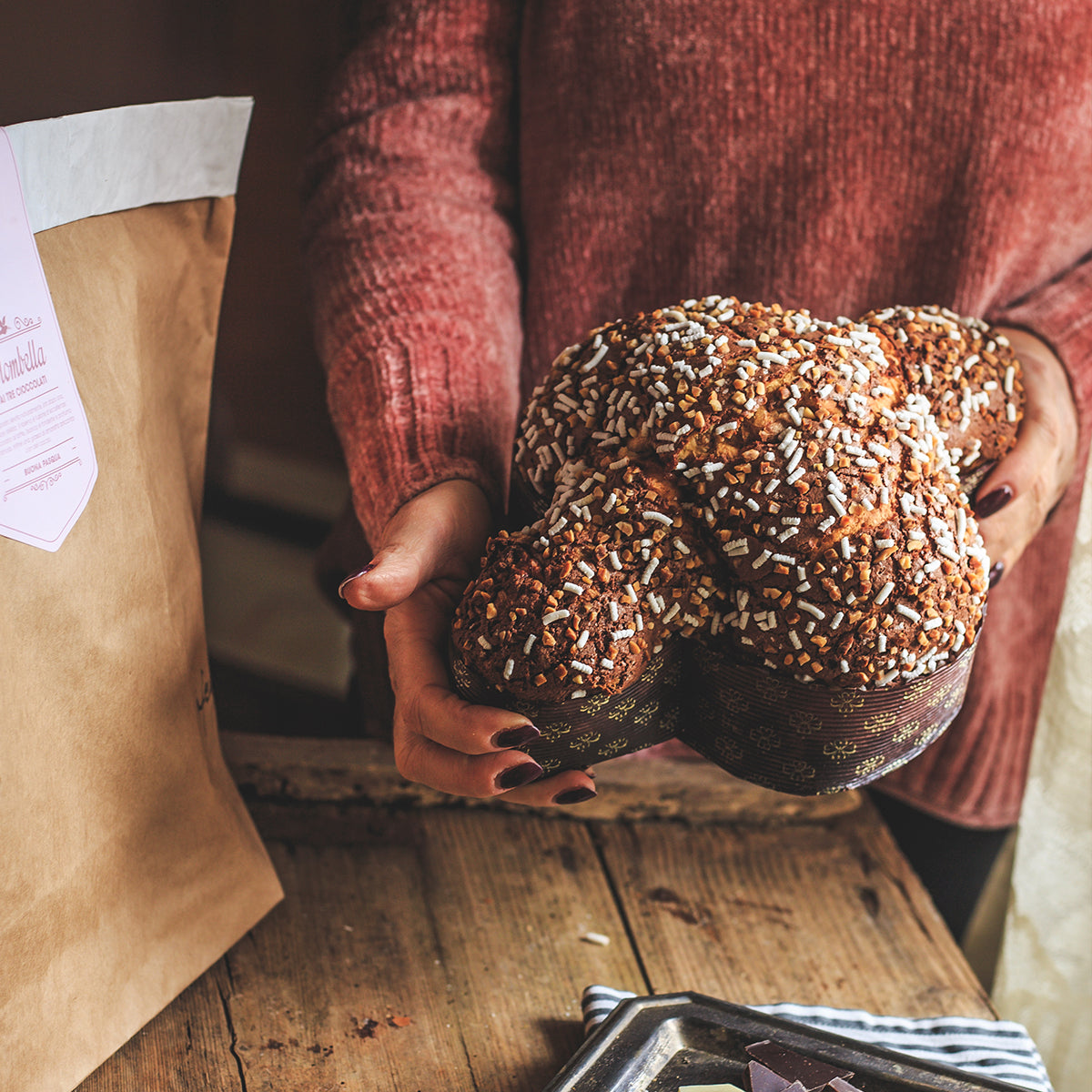 La Colomba ai Tre Cioccolati Infermentum