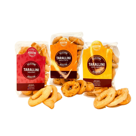 Degustazione tarallini all’olio d’oliva – Selezione Agostini