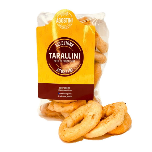 Tarallini ai semi di finocchio all'olio d'oliva - Selezione Agostini